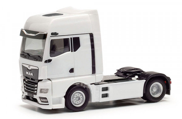 Herpa 317108 - MAN eTGX Zugmaschine, weiß