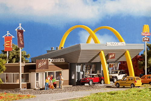 Vollmer 47766 - McDonald´s mit McCafé N Bausatz