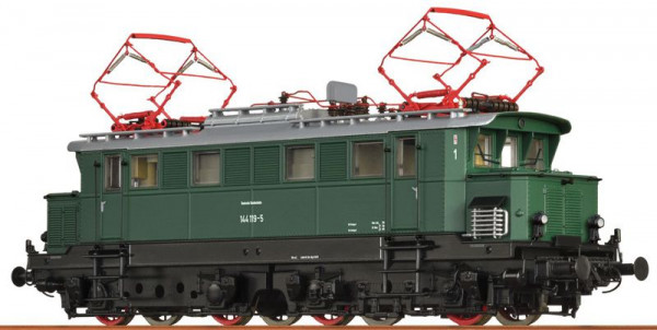 Brawa 63111 - DB Ellok BR 144 grün Ep.4, mit DCC-Decoder + Sound