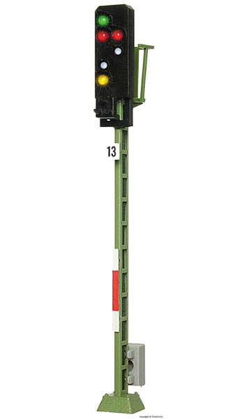 Viessmann 4013 - Licht-Ausfahrsignal Hp00 Hp0/Sh1 Hp1 Hp2