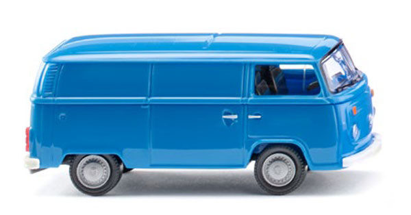 Wiking 031801 - VW T2b Kastenwagen - blau 1972-79