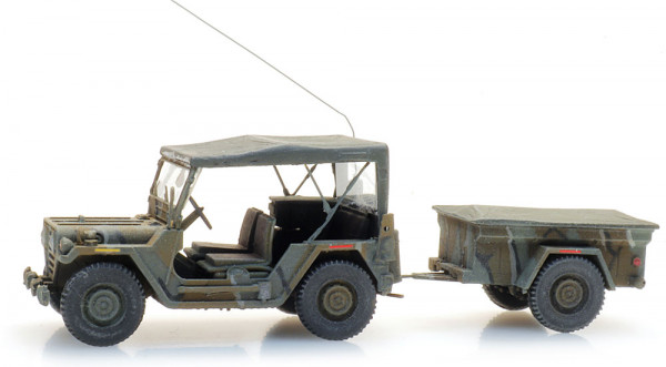 Artitec 6870568 - US M151 jeep + M416 trailer Merdec