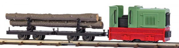 Busch 12012 - Start-Set Holztransport Grundfläche 375 x 265 mm