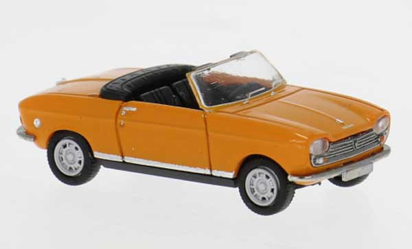 Brekina 29181 - Peugeot 204 Cabriolet in orange 1967