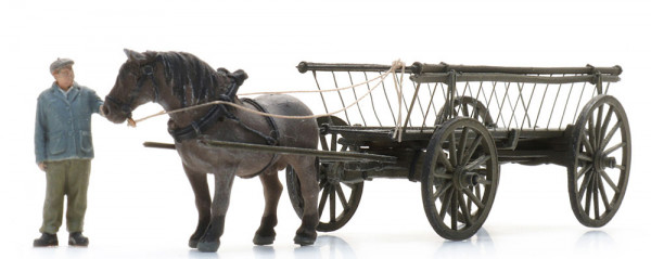 Artitec 387.598 - Leiterwagen + Figur