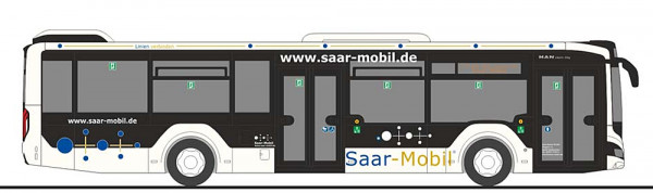 Rietze 75354 - MAN Lion´s City 12´18 Saar - Mobil