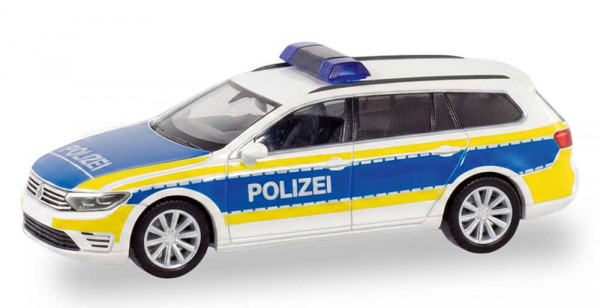 Herpa 099554 - VW Passat GTE Variant Polizei