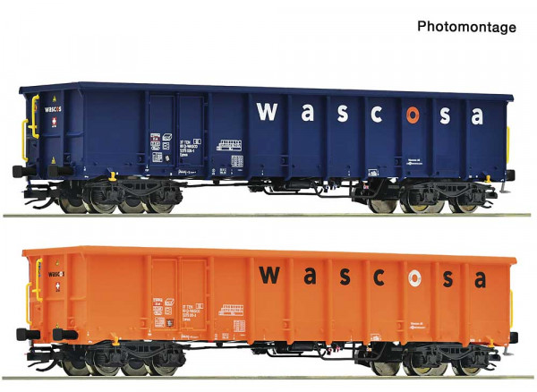 Roco 6680055 - 2er Set Eanos Wascosa