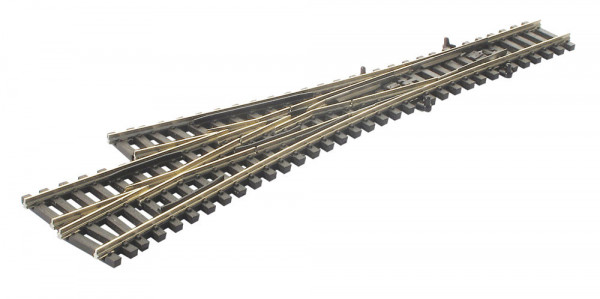 Peco SLE399F - Code 55 3-Wegeweiche assymetrisch