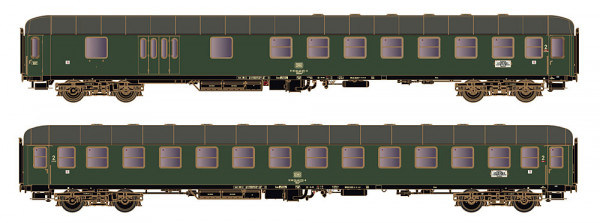 Hobbytrain H43039 - DB Set "Schnellzug D1213 Dortmund-Oberstdorf 1974" 2-teilig Ep.4, Teil 2, Wechse