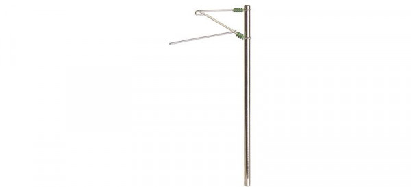 Sommerfeldt 400 - Beton-Streckenmast, matt vernickelt