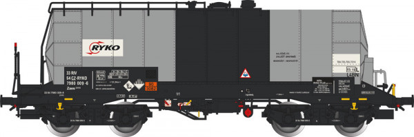 Albert Modell 798004 - CD Kesselwagen Zaes aluminium Ep.6, "RYKO"