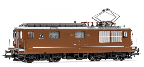 Rivarossi HR2959S - BLS Ellok Re 4/4 181 "Interlaken" braun Ep.4, DCC + Sound