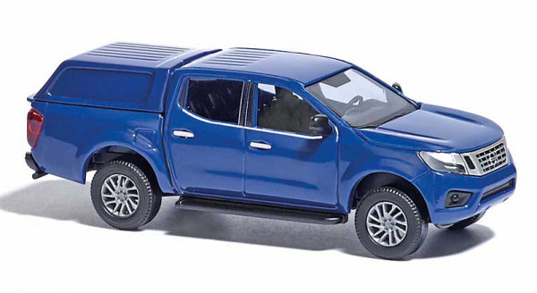Busch 53705 - Nissan Navara/Hardtop, Blau