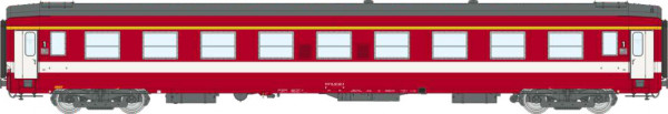 REE VB-488 - SNCF UIC Reisezugwagen 1.Klasse A9 (ex Capitole) rot mit gelber Linie Ep.4, weiße Türen