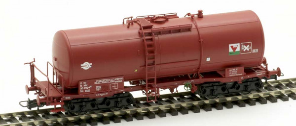 Albert Modell 785028 - MÁV Kesselwagen 4-achsig Zas rotbraun Ep. 5