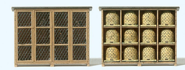 Preiser 17606 - Hasenstall, Bienenstand Bausatz