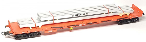 Loewe 2553 - Ladegut Vierkant-Stahlrohre "HOESCH" / HO, 190 mm