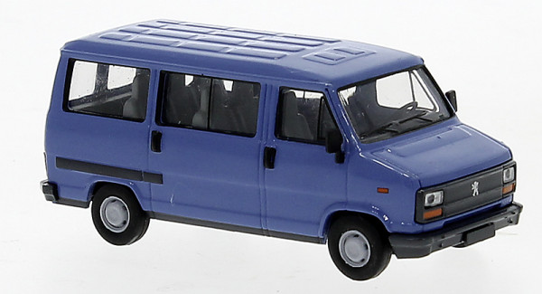 Brekina 34905 - Peugeot J5 Bus blau, 1982,