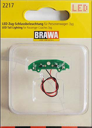 Brawa 2217 - LED Zug-Schlußbeleuchtung für Umbauwagen 3yg