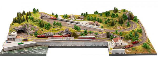 Noch 53610 - Easy-Track Trassenbausatz "Martinstadt"