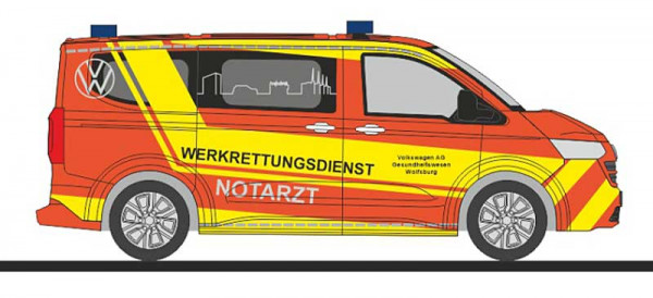 Rietze 52105 - Volkswagen Transporter Werkrettungsdienst Volkswagen Wolfsburg