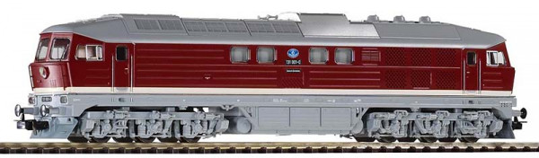 Piko 59753 - DR Diesellok BR 131 mit Schneepflug Ep.4, AC Digital