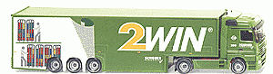Wiking 052902 - MB Actros Großraumauflieger Schober "2WIN"