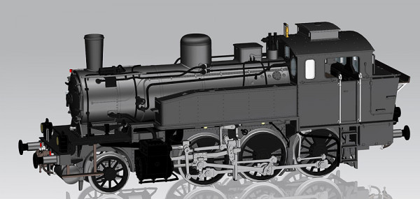 Piko 50750 - CSD Dampflok Reihe BR335.1 Ep.3, DCC + Sound