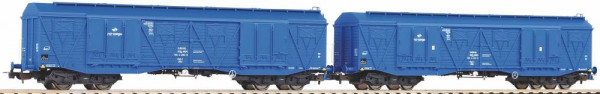 Piko 58271 - PKP Set 2-teilig Großraumgüterwagen 401Ka blau Ep.6