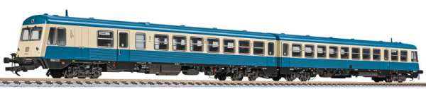 Liliput 133223 - DB Dieseltriebzug BR 628.0 oceanblau/beige Ep.4, "Augsburg", AC-digital