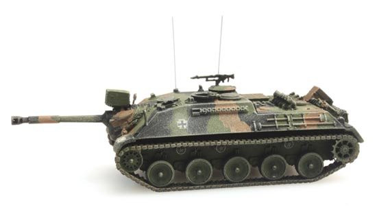 Artitec 6160002 - BRD KaJaPa 90mm Fleckentarnung BW, Militär Fertigmodell aus Resin, lackiert