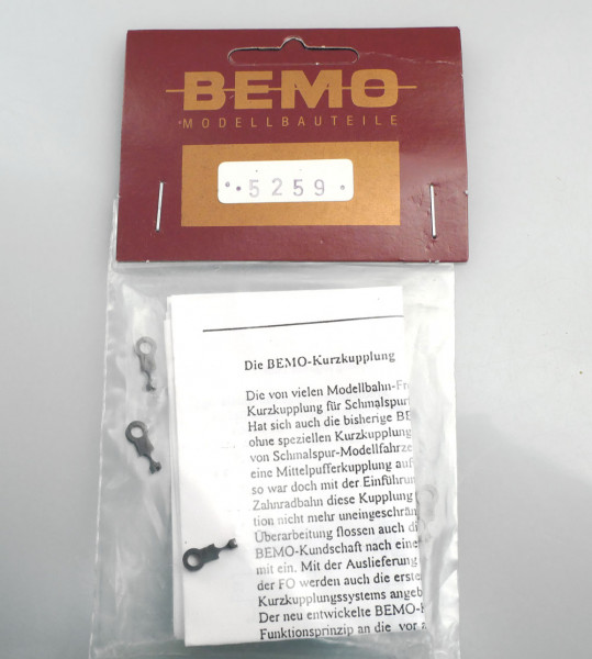 Bemo 5259000 - Radsatz H0m, 4-fach für 1259, 1288