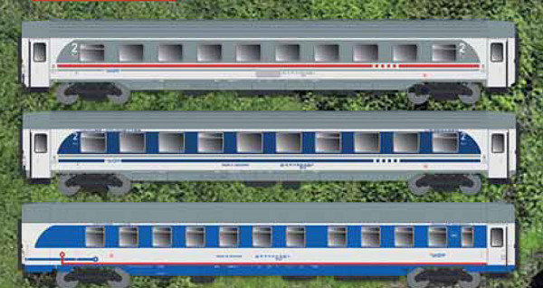 ACME 55379 - HZ Euronight 414 Set-A Zagreb-Salzburg, Jz E6