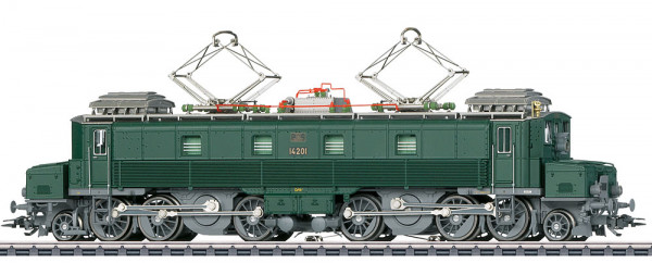 Märklin 39521 - SBB Ellok Reihe Ce6/8I "Köfferli" grün Ep.3, mfx+ Decoder + Sound