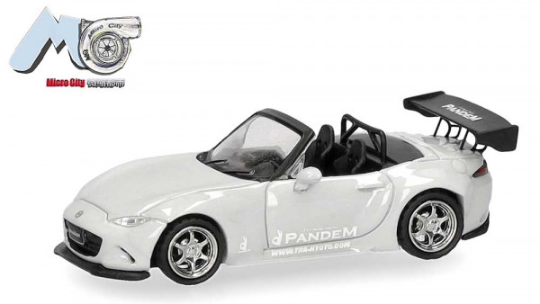 Herpa 87MC000130 - Mazda MX-5 Rocket Bunny, grau