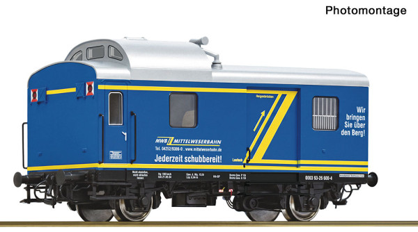 Roco 6610415 - MWB Begleitwagen Pwgs 88 MWB DCC + Innenbel. und Schlusslicht 56