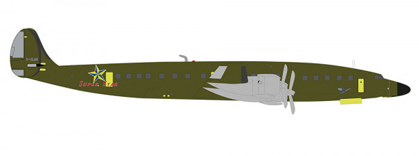 Herpa 573863 - Lufthansa Lockheed L-1649A Super Star Roll-out