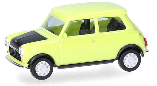 Herpa 941150 - Mini Cooper (Rechtslenker) mit Türriegel/"Vorhängeschloß" grün