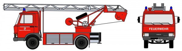 Loewe 4122 - Iveco Magirus "Zeta" 90M5 - DL18 Fw. Hauenstein (Facelift)