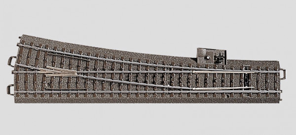Märklin 24712 - Schlanke Weiche rechts 12,1*