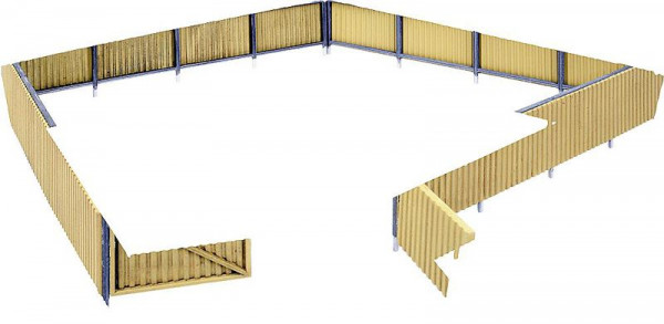 Walthers 533632 - Wellblech-Zaun