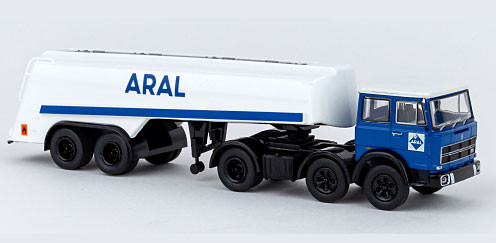 Brekina 58583 - Fiat 691 Tanksattelzug "Aral", 1970