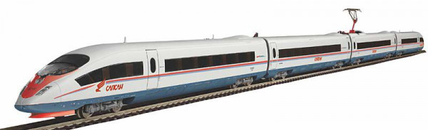 Piko 97927 - Start-Set RZD Velaro "Sapsan" Personenzug Ep.5, mit Bettungsgleis