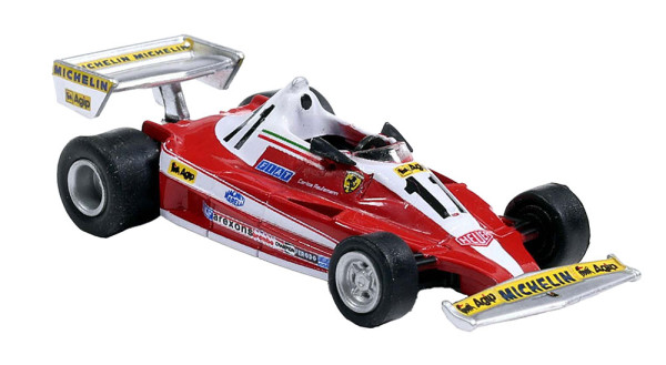 Brekina 22979 - Ferrari 312 T2 mit Carlos Reutemann, GPs Brasilien/Argentinien ´78