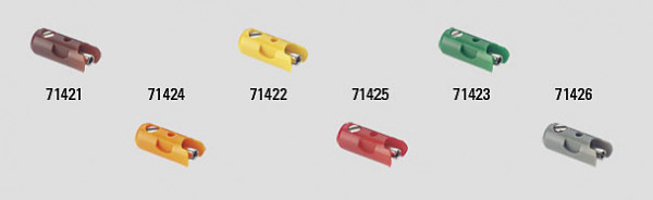 Märklin 71424 - Muffen orange 10 Stück