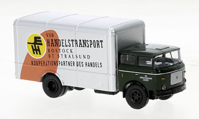 Brekina 71858 - LIAZ 706 Koffer 1970, VEB Handelstransport Rostock,
