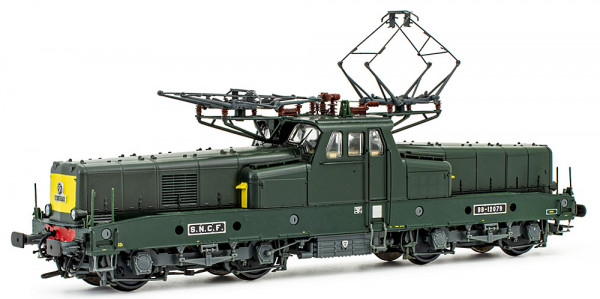 Jouef HJ2338S - SNCF Ellok BB12000 grün/gelb Ep.4, DCC Digital + Sound