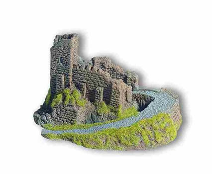 Noch 58602 - Burgruine 16x13x10 cm ohne Ausstattung Lasercut-Modell