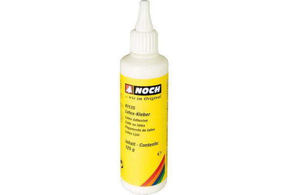 Noch 61135 - Latex-Kleber für Kork & Co., 125 gr